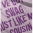 thumbnail image 5 of Got Swag Like Cousin Relative Family Romper Boys or Girls Infant Baby Brisco Brands 18M, 5 of 7
