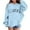 Bleu Ciel, variante sur Wdgfv Chandail à Capuchon pour Filles, Manches Longues, Décontracté et Confortable pour les Activités Quotidiennes et l'Extérieur, Rouge, 2-3 Ans