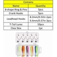 thumbnail image 1 of Fishing Soft Lures Set (25PCS) - Artificial Baits for Freshwater & Saltwater Fishing, 1 of 4