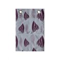 thumbnail image 1 of Abstract Hanging Pocket Organizer, Surreal Group of Leaf Like Motifs Funky Composition, Printed Polyester Storage Bag with Pockets, 14" x 20", Purpleblue Dark Fuchsia, 1 of 2