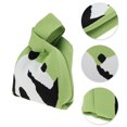 thumbnail image 3 of Unique Bargains 1 Pc Knitted Wrist Bag Portable Animal Pattern Gift Bag Green, 3 of 5