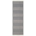 thumbnail image 5 of SAFAVIEH Montauk Karlene Geometric Striped Cotton Area Rug, Ivory/Navy, 6' x 6' Round, 5 of 7