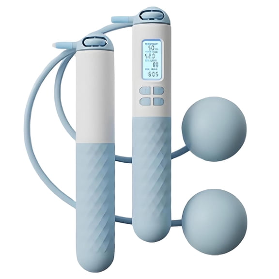 Cordless Counter Jump Rope, Counting Skipping Rope with Digital Display, Lightweight and Durables, Suitable for Daily Exercise and Fitness Use, Strengthen Body and Keep Fit