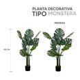 thumbnail image 3 of JAUZ IMPROVEMENT Set 2pz Planta Artificial De Plastico Tipo Palma 140cm Jardin Hogar Interior/Exterior (Mod. 0251) JAUZ IMPROVEMENT 4_JOSI0235, 3 of 6