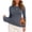 Dark Gray, variant on Fnooota Thermal Tops for Women, Long Sleeve Winter Warm Crew Neck Stretch Womens Base Layers Underwear Gray Size S