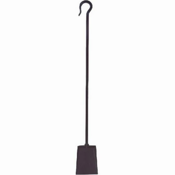 Dagan SHOVEL-2 Individual Hearth & Fire Pit Tool with Hook Handle - Shovel, Black