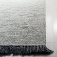 thumbnail image 2 of SAFAVIEH Montauk Justin Solid Braided Cotton Runner Rug, Grey, 2'3" x 7', 2 of 5