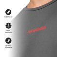 thumbnail image 2 of Hayabusa Men's Lightweight Training T-Shirt - Dark Grey, 2X-Large, 2 of 6
