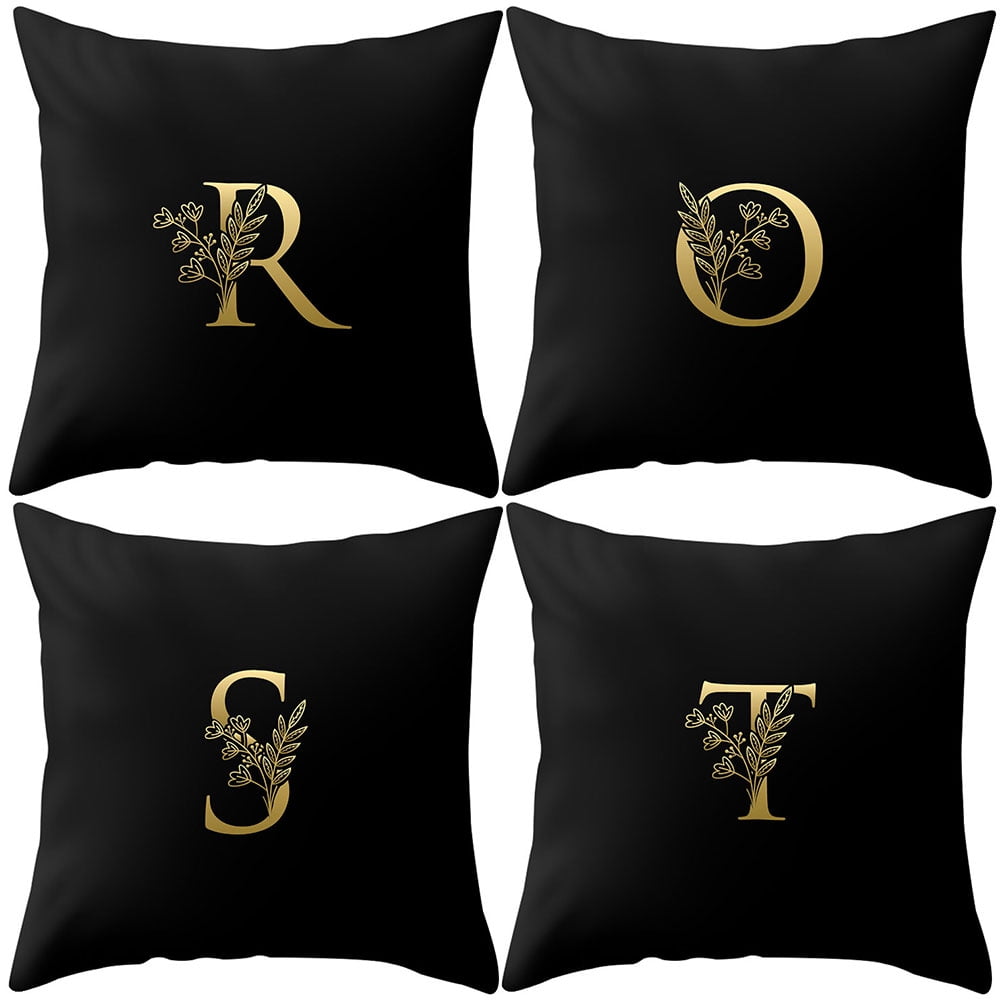 Car English Pillow Case Sofa Rapture Letter Cushion Bed Cafe Cover Decor Square 