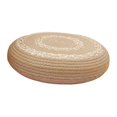 thumbnail image 2 of Cojín de suelo Tatami, almohadón para silla, decoración cómoda, tejido a mano japonés 45 cm de diámetro, 2 of 6