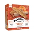 thumbnail image 2 of Nonni's Pumpkin Spice HHA1&nbsp;- Pumpkin Cookies - Pumpkin w/Blend of Spices & Dipped in Cinnamon Icing - Individually Wrapped Pumpkin Spice Cookies - Kosher Coffee Cookies - 6.88 oz, 2 of 5