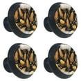 thumbnail image 2 of 4 Pcs Thanksgiving Corn Knobs for Kitchen Cabinet Cupboard Dresser Bookcase Drawer Pulls Handles Round Home Decor, 2 of 8
