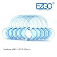 thumbnail image 2 of EZGO 20 Pcs Dental Mouth Opener Cheek Lip Retractor C-shape Blue Dentistry Dental Tools S/M/L, 2 of 7