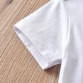 thumbnail image 5 of IROINNID Toddler Girl's Summer Short Sleeve Tee Comfy shorts Two-piece Suit, 5 of 9