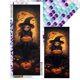 thumbnail image 1 of 5D DIY Con Taladro Bruja Calabaza Halloween 30x70cm, 1 of 9