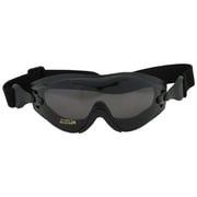 CROSS COUNTRY GOGGLE - BLACK FRAME / BLACK STRAP