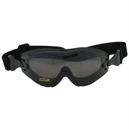 CROSS COUNTRY GOGGLE - BLACK FRAME / BLACK STRAP