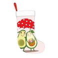 thumbnail image 2 of Salouo Avocado Lovers Wearing Umbrella Print Christmas Stockings,Large Xmas Stocking Set of 1 Holiday and Farmhouse Stocking for Christmas Holiday Party Decoration(17.7*11 Inch), 2 of 7