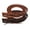 Dark Oil, variant on Showman 5/8" x 8' Argentina Cow Leather Barbed Wire Tooled Split Reins (Medium Oil)