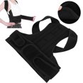 thumbnail image 4 of Corrector de postura ANGGREK terapia adulto transpirable soporte de espalda hombro color Negro tamaño S M L XL, 4 of 8