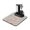 White-2, variant on Dark Celestial Coffee Mat, Absorbent Dish Drying Pad with Gothic Moon & Star Patterns, Leak-Proof Non-Slip Kitchen Counter Mat for Coffee Bar Use