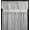 Grey, variant on Cotton Zig-zag Chevron 3 Piece Window Valance Set (10 Colors)