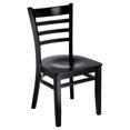 thumbnail image 2 of Chaise d'Appoint avec Assise en Bois (Lot de 2), 2 of 2
