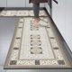 thumbnail image 1 of Granjero Gordo Alfombrilla de baño antideslizante de felpa mullida, accesorio de decoración para baño, 15 x 23 pulgadas (B), 1 of 5