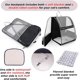 thumbnail image 4 of Cat Backpack Carrier, Ideal for Small Animals & Puppies, Outdoor Adventures, Vet Transport. Fully Ventilated Design for Ultimate Comfort On-The-Go, 4 of 5