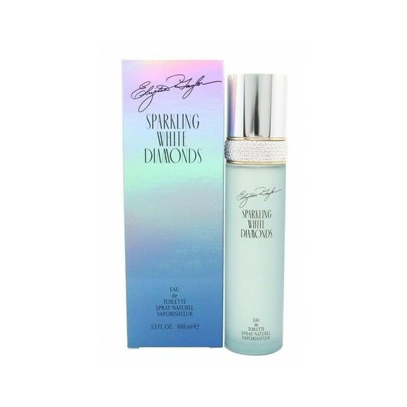 Sparkling White Diamonds Eau De Toilette Spray, Perfume for Women, 3.3 Oz