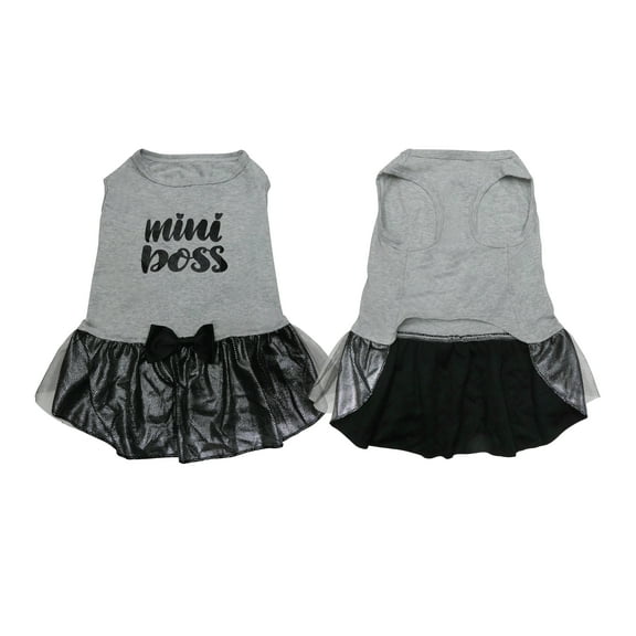 Best Furry Friends Dress for Dogs or Cats, Mini Boss, Medium