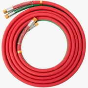 SPARC 15FT 1/4" B Fittings Oxy Acetylene Grade T Welding Hose w/ Strain Relief