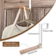 thumbnail image 3 of Ganchos De Madera Para Colgar En La Puerta 2025 Ganchos De Madera Mejorados Ganchos Plegables Para Colgar En La Puerta Percha Plegable Y Resistente De Metal Y Madera Para La Ropa, Sombreros Y Toal, 3 of 8