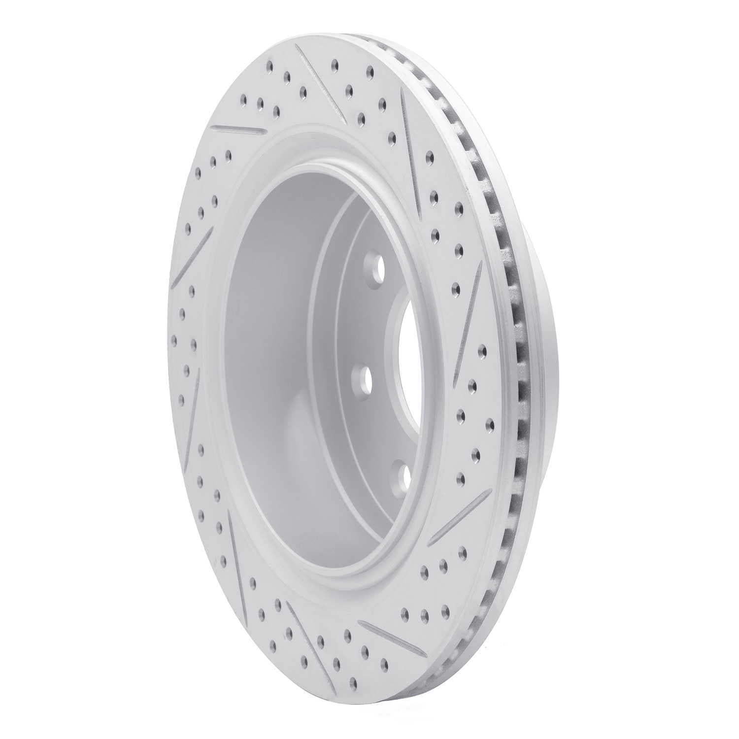 Dynamic Friction Company 830-54218L DFC Geoperformance Rotor - Drilled and Slotted