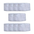 thumbnail image 4 of 10pcs Anti PM2.5 5 Layers Mouth Mask Filter Insert For Outdoor Activities L, 4 of 8