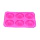 thumbnail image 1 of 6 Grid Non-Stick Silicone Donut Pans for Baking Lovers, 1 of 4