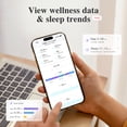thumbnail image 3 of Sense-U Smart Baby Monitor Sock Shoe 2 (Long Range) with Transmissive PPG Foot Sensor, Track Sleep Patterns & Movement ,Base Station Display Room Temperature & Humidity, 3 of 9