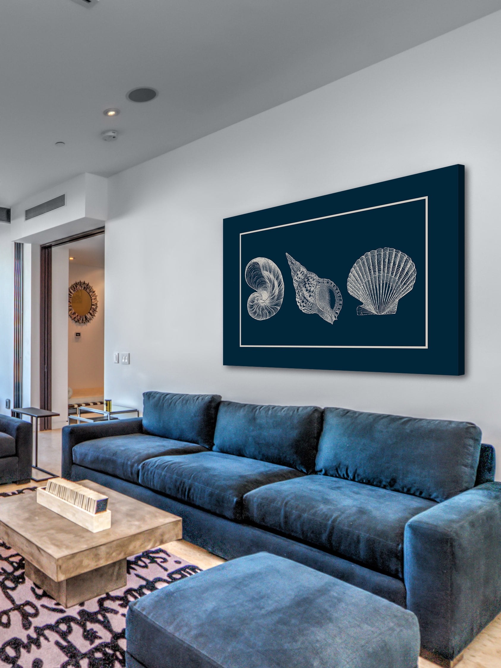 "Shells" Painting Print on Wrapped Canvas