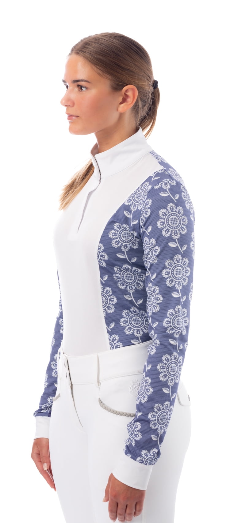Equinavia Martha Womens Equestrian Long Sleeved Show Shirt