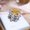 KYRA01818 Yellow Diamond, variant on Women's Adjustable Opening Ring with Dragon and Phoenix Decoration Fashionable Ice Flower Cut Design Ring Brass Electrical Degree White Steel Ring Jewelry