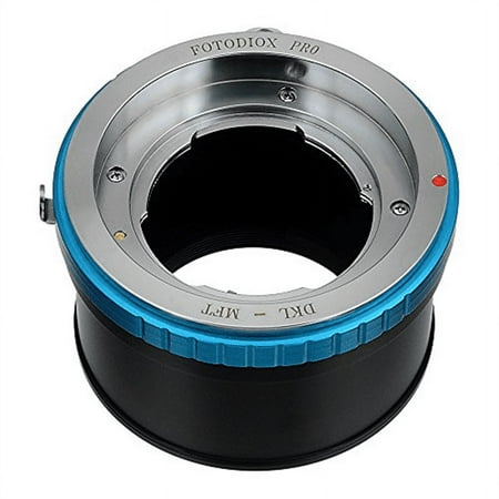 Fotodiox Pro Lens Mount Adapter with Aperture Control Ring - Voigtländer Bessamatic / Ultramatic Mount Lenses to Micro Four Thirds (M-4/3 MFT) DSLR Mirrorless Camera such as Olympus PEN E-P3 E-M OM
