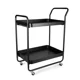 thumbnail image 1 of Carrito Rodante de Almacenamiento de 2 Niveles de Plástico - Crown Baccara, 1 of 3