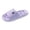 Purple, variant on Shower Shoes for Women with Holes Non Slip Quick-Dry Bathroom Bath Slippers Lightweight Pool Sandals Indoor Beach Summer House Slides for College Dorm Swimming Gym