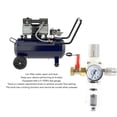 thumbnail image 4 of Automatic Drain Air Line Filter, 1/2in NPT Inlet 1/2in NPT Air Compressor Moisture Filter with 150PSI Pressure Gauge for Pneumatic Tools, 4 of 7