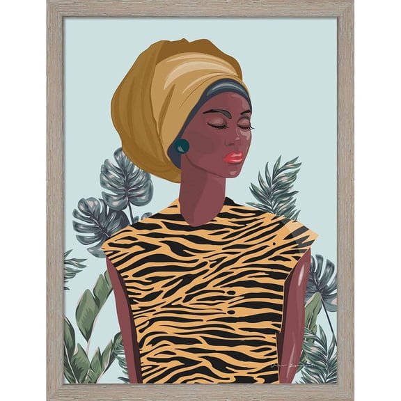 Great Art Now Strength and Beauty I by Omar Escalante, Framed Wall Art, 13W x 17H