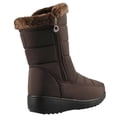 thumbnail image 2 of Bota Nieve Invierno Mujer Acolchadas Resistentes Abrigadora cafe 26, 2 of 4