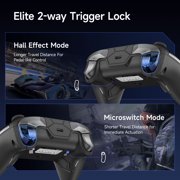 QUCOPRE Wireless Gaming Controller for PC,Switch,Android,iOS,Steam, with Charging Dock/TMR Joysticks/Dual-Mode Triggers/6-Axis Gyro/Programmable Buttons