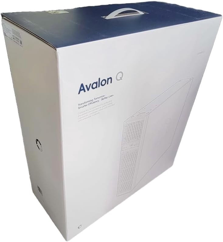 AltairTech.io Canaan Avalon Q Bitcoin Miner 90TH/s SHA-256 ASIC Miner Quiet Bitcoin Miner 1674W 18.6 J/TH Energy Efficient BTC Mining Machine 110V-240V for Home Mining US Plug