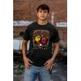 thumbnail image 5 of PACMAN Happy Halloween Game Over Men's Graphic T Shirt Tees Brisco Brands S, 5 of 6