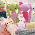 thumbnail image 4 of ColoMX 8 mini conejitos de peluche: adorables conejitos con falda de red - Regalos de Pascua de peluche para niñas - Lindos conejitos de bailarina para fiestas infantiles, 4 of 7